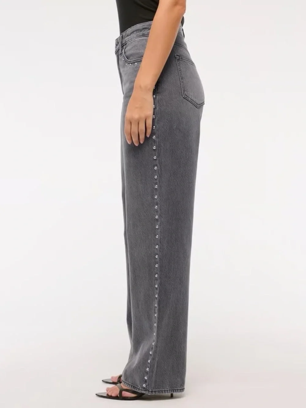 Abercrombie & Fitch | The Loose Jean with Stud Detail